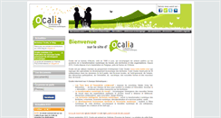 Desktop Screenshot of ocalia.fr