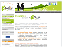 Tablet Screenshot of ocalia.fr